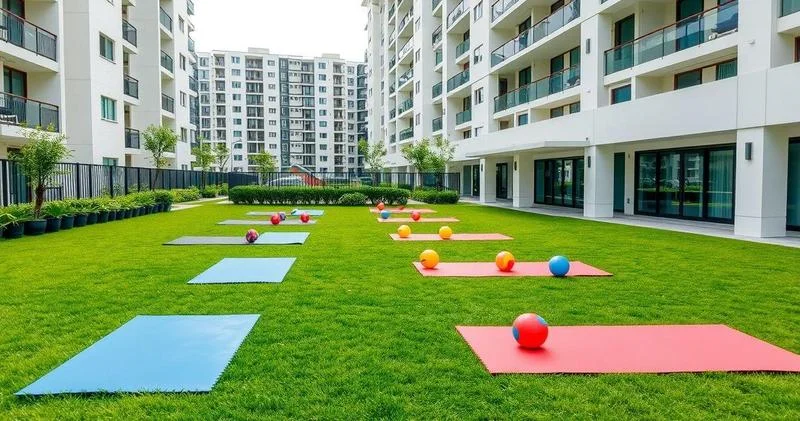 Atividade fisica em condominio